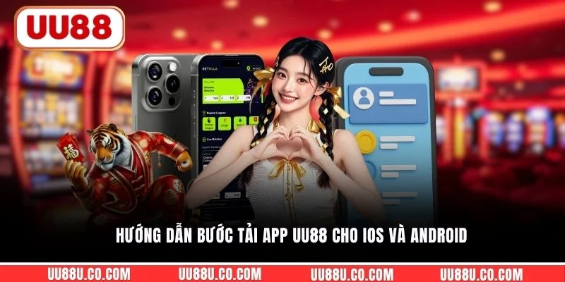 Hướng dẫn bước tải app UU88 cho iOS và Android