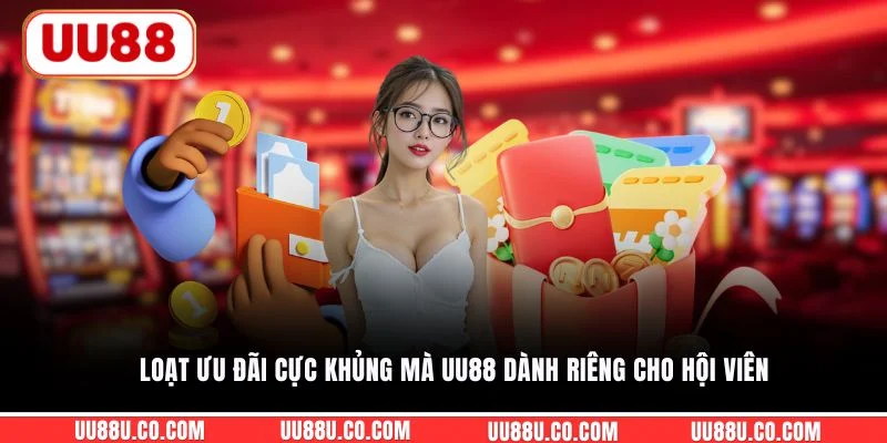 Loạt ưu đãi cực khủng mà UU88 dành riêng cho hội viên 